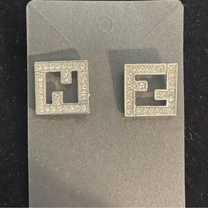 Silver Geometric Earrings